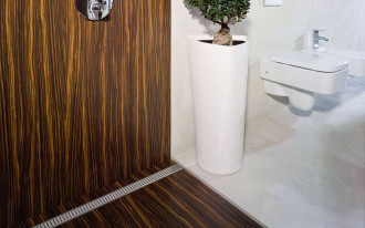 Liniowe odwodnienie prysznicowe