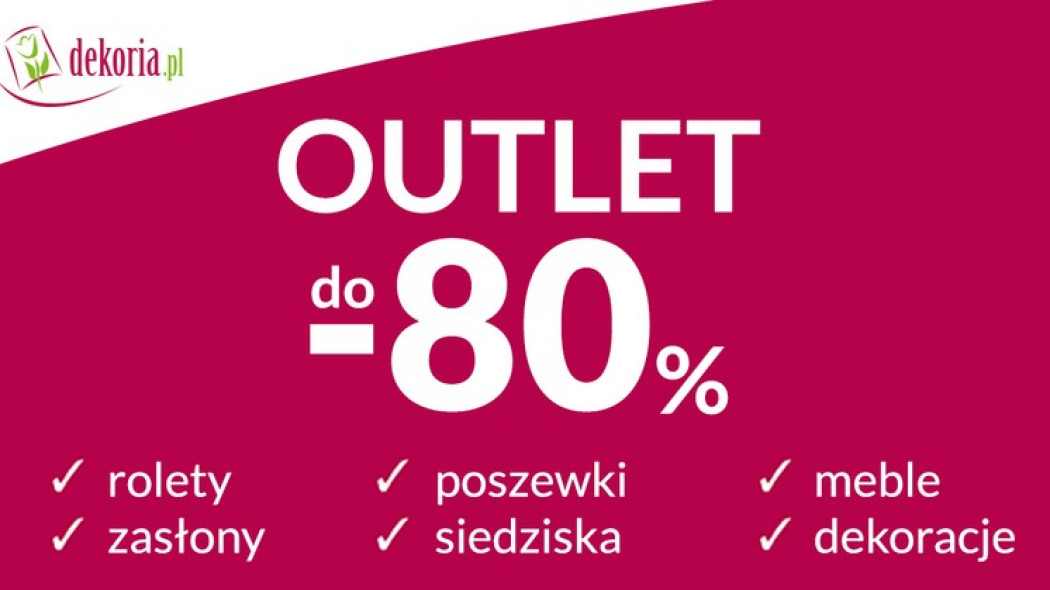 Tekstylia i dodatki - 80% taniej w Dekoria.pl