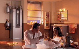 c.w.u. w systemie z pompą ciepła