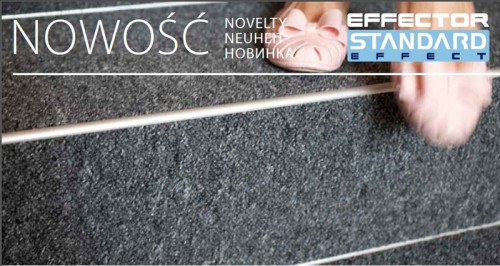 System serii Standard marki Effector do układania posadzek i wykładzin