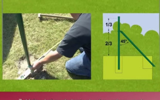 Montaż siatki ogrodzeniowej