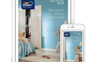 Karta kolorów Dulux dostępna na urządzeniach mobilnych