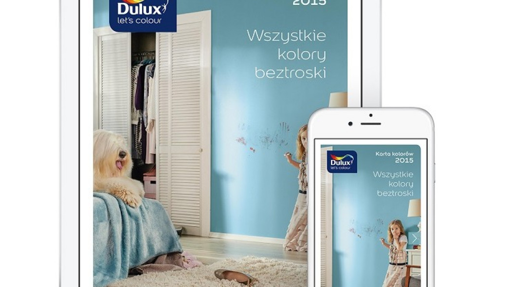 Karta kolorów Dulux dostępna na urządzeniach mobilnych