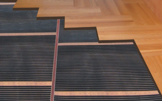 COMFORT FOLIE - elektryczne folie grzejne do ogrzewania podłóg wykończonych panelami drewnianymi