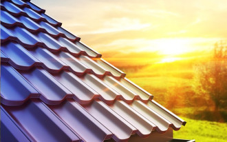 Dachówka Stalowa PANORAMA®  -  elegancki wygląd połaci dachowej