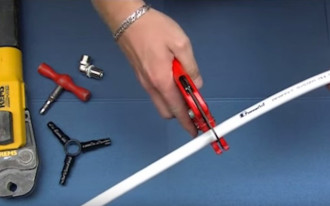 Wykonanie złącza rury PEX-AL-PEX