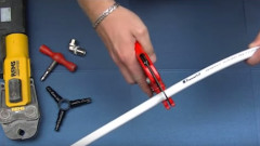 Wykonanie złącza rury PEX-AL-PEX