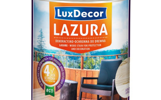 Lazura do drewna LuxDecor - nowość w ofercie Unicell Poland
