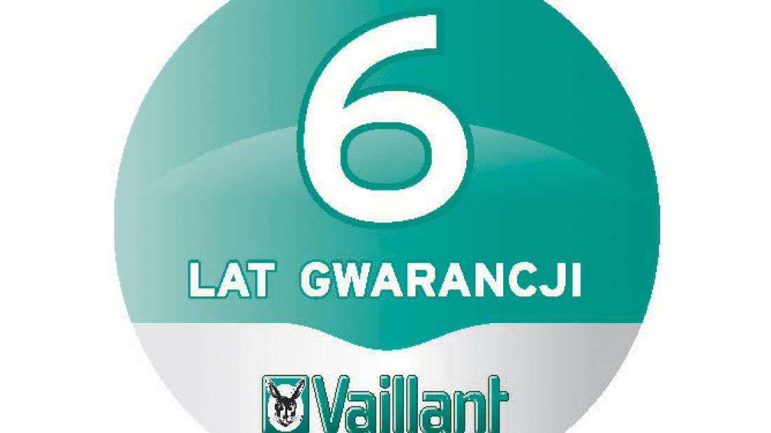 6 lat gwarancji od Vaillant