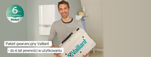 6 lat gwarancji od Vaillant