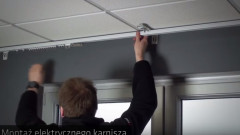 Montaż elektrycznego karnisza