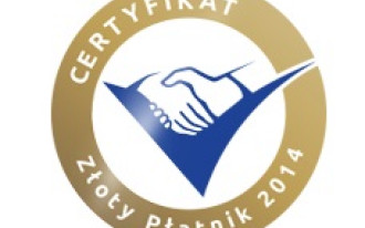 Vetrex z certyfikatem Złoty Płatnik 2014