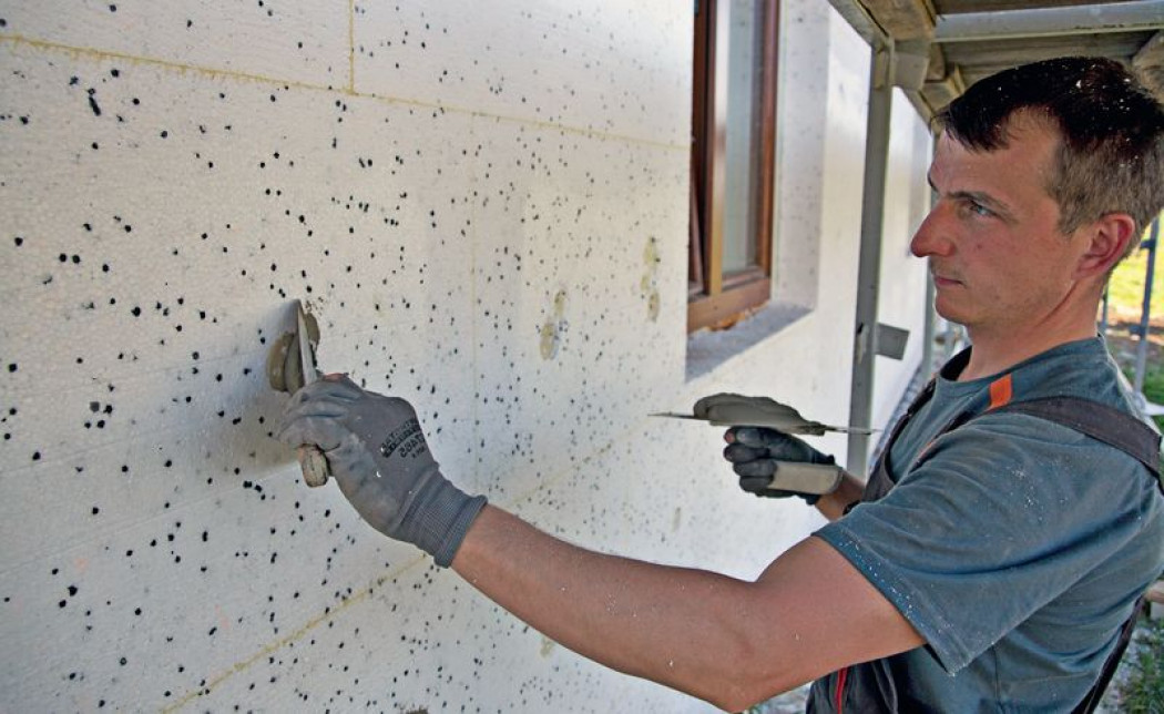 Remont elewacji wykonanej w systemie BSO