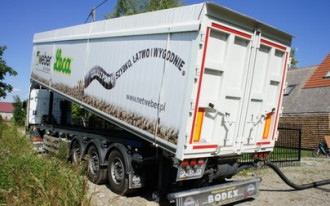 Zakład Produkcji Keramzytu Weber Leca® dysponuje nowoczesną pompą do podawania keramzytu