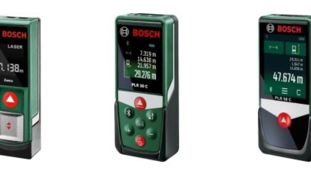 Nowe dalmierze laserowe Bosch