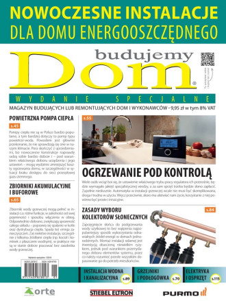 Budujemy Dom - Nowoczesne instalacje dla domu energooszczędnego 2016