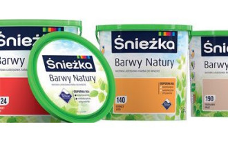 Nowe opakowania farb Śnieżka Barwy Natury