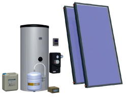 Typowy zestaw do przygotowania c.w.u. dla 4 osób składa się z 2 lub 3 kolektorów. Nie warto go powiększać bez szczególnego uzasadnienia i to nie tylko ze względu na wzrost kosztów.