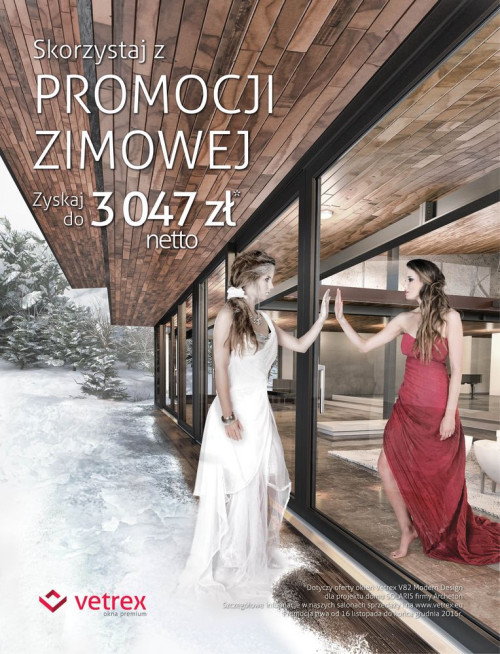 Zimowa promocja Vetrex na okna PVC i akcesoria