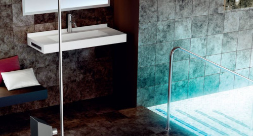 Ściany i podłogi w łazience