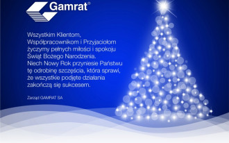 Życzenia Świąteczne od Gamrat