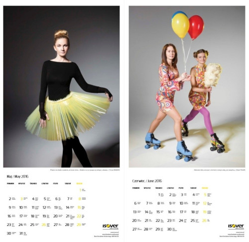 ISOVER wydał niezwykły kalendarz na rok 2016
