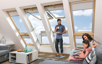 Okno balkonowe FGH - V Galeria firmy FAKRO