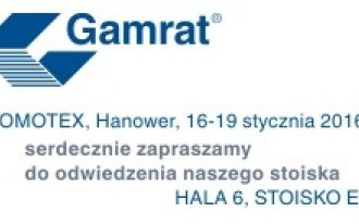 Gamrat SA na targach Domotex 2016