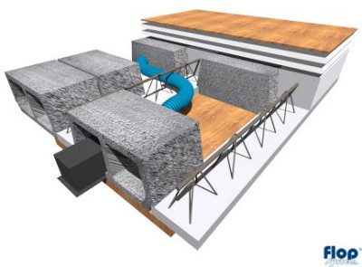 Strop typu teriva (gęstożebrowy)