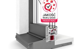 Tytuł Jakość Roku 2015 za system V82 Modern Design dla firmy Vetrex