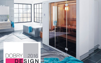 Sauna S1 marki KLAFS z nagrodą: Dobry Design 2016 - nagroda konsumenta