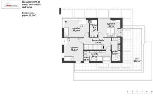 Projekt domu HomeKONCEPT 34 - inspirująca nowoczesność