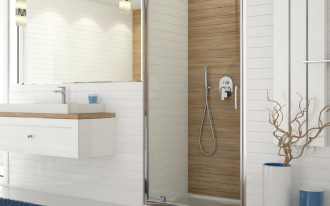 Kabiny TX Sanplast z modyfikacją powierzchni szkła Glass Protect