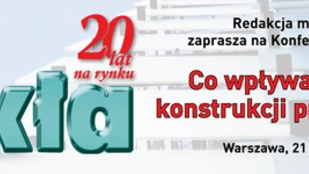 Zaproszenie na Konferencję Techniczną - Co wpływa na jakość konstrukcji przeszklonych