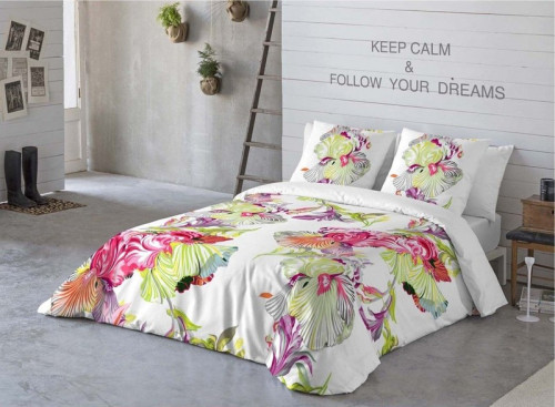 Pościel z kwiecistym wzorem