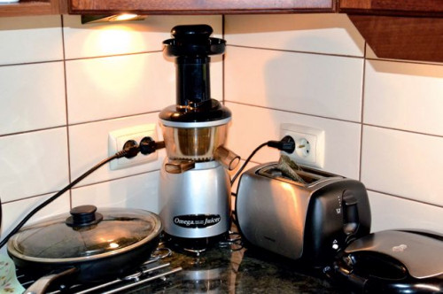 Należy dobrze przemyśleć ilość gniazd szczególnie w kuchni