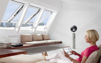 Okno uchylno-wysokoosiowe ROTOCOMFORT I8