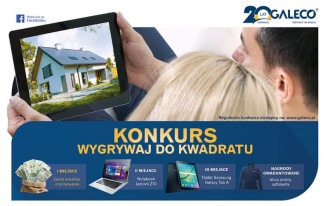 Zamontuj kwadratowe rynny Galeco i wygraj zwrot kosztów