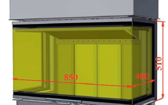 Volcano 3BTh - nowy wkład kominkowy Hajduk