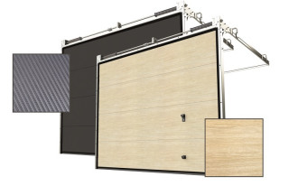 Ciepłe bramy garażowe marki KRISPOL - linia VENTE RFS 60