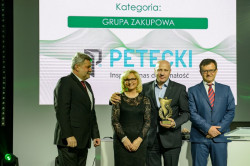 Od lewej Marek Warcholiński, Anna Lewandowska, Ignacy Petecki, Radosław Cierpiał