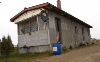 Domek holenderski przygotowany na zimę