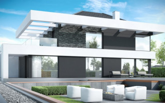 HomeKONCEPT-37 - nowoczesna willa