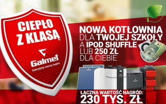 Wystartowała kampania społeczna firmy GALMET - Ciepło z klasą