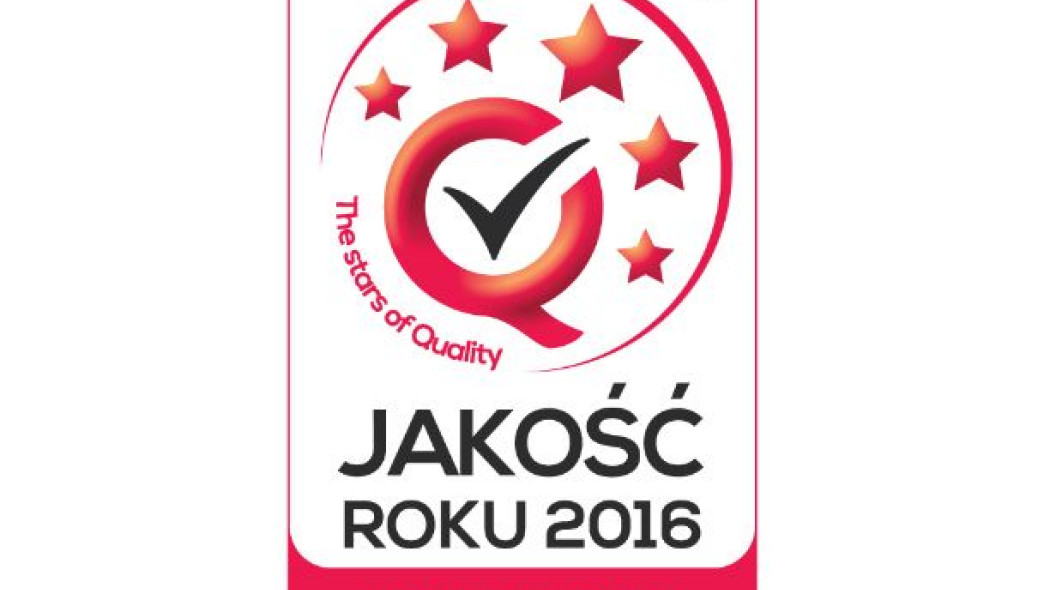 Firma JONIEC z nominacją do nagrody JAKOŚĆ ROKU 2016