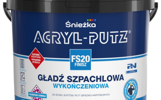 Gładź szpachlowa ACRYL-PUTZ® FS 20 FINISZ w nowej, ulepszonej formule
