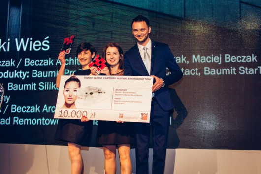 Architekci Magdalena i Maciej Beczakowie – ich nazwisko wymieniano najczęściej podczas gali firmy Baumit  