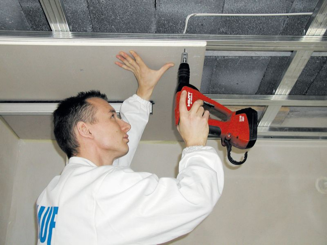 Wykańczanie ścian i sufitów płytami g-k