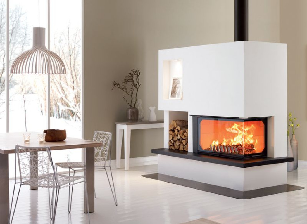 Kocioł i kominek w jednej instalacji