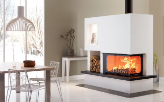 Kocioł i kominek w jednej instalacji